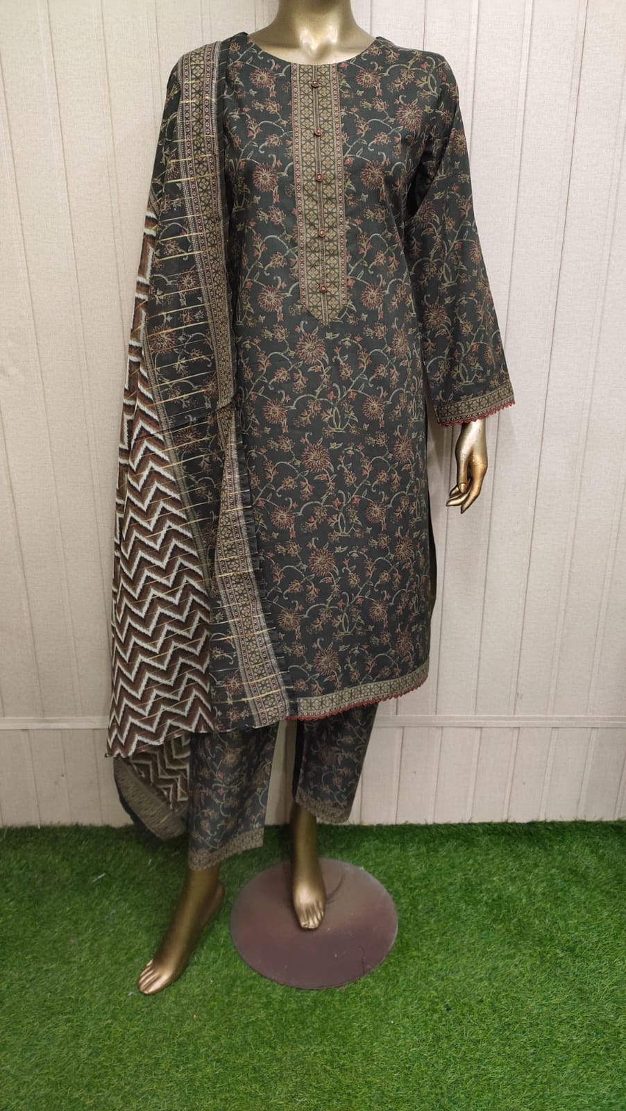 Bin Saeed Digital Printed Lawn 3PC