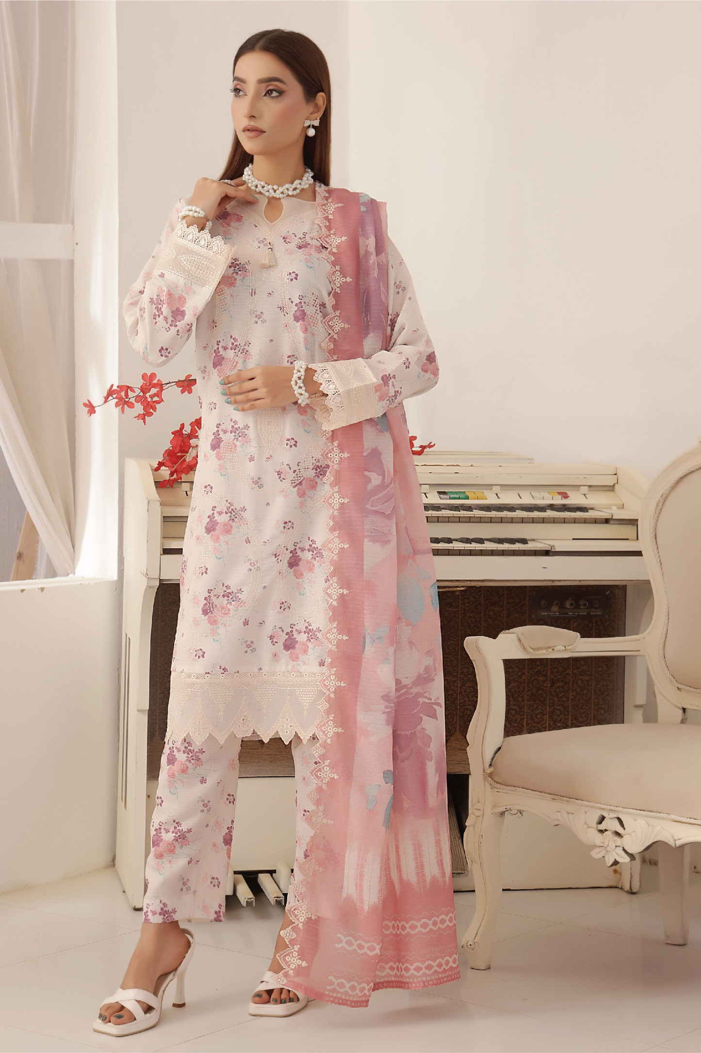Zarnaz | Dressline | Emb Viscose - 3PC