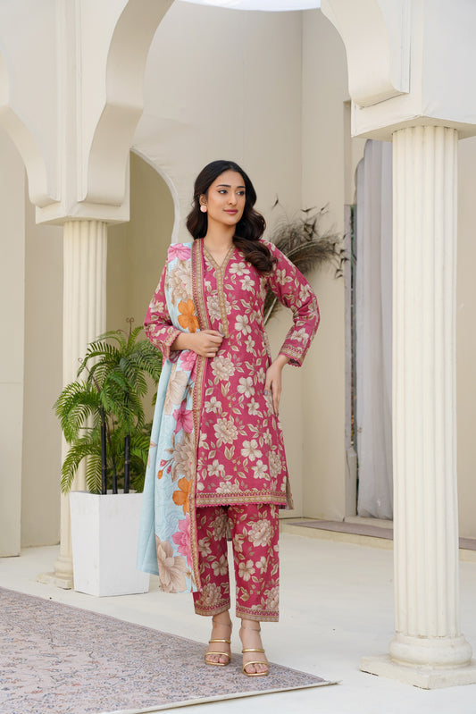 Bin Saeed | Printed | Khaddar | 3PC