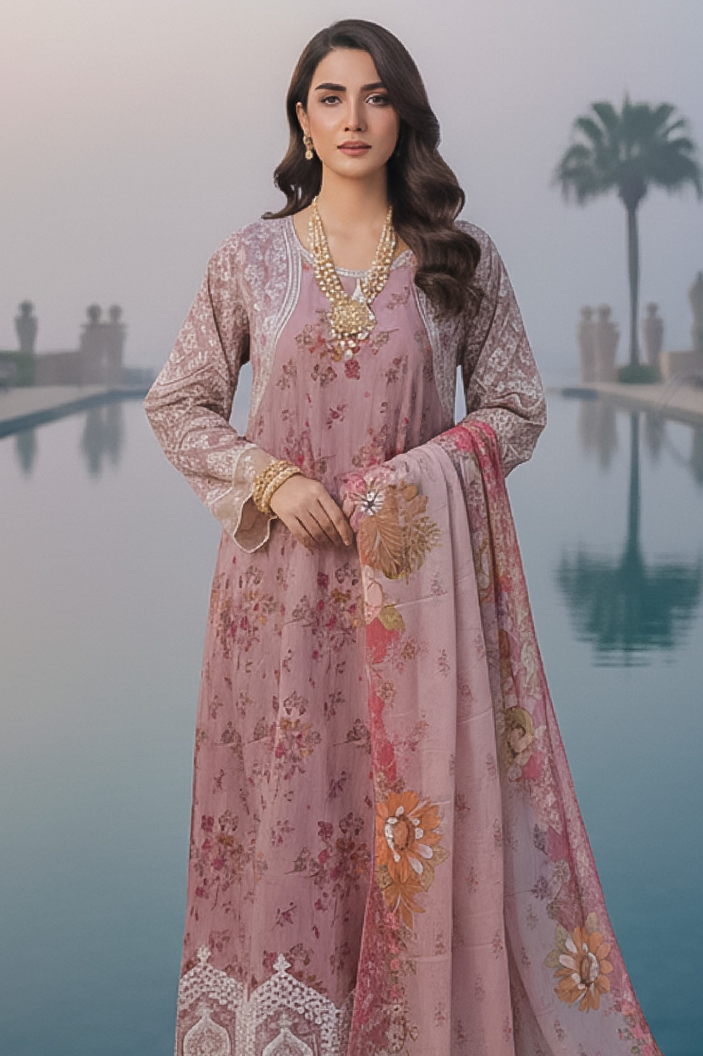 Orlina | Dressline | Emb Bana Dora-3PC