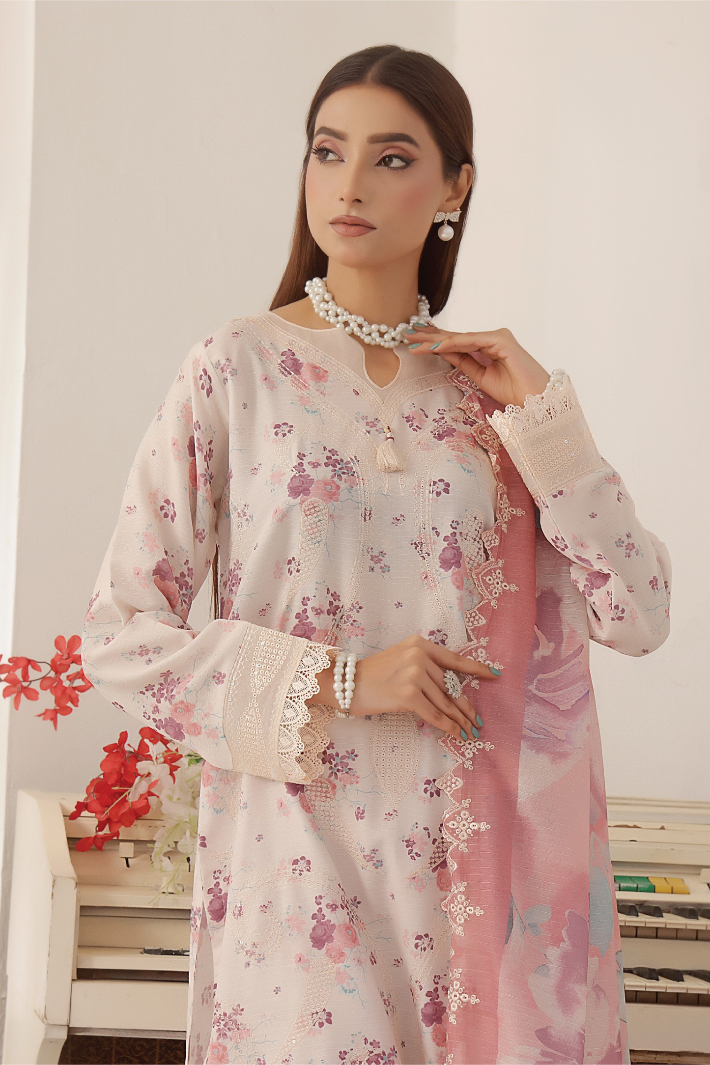 Zarnaz | Dressline | Emb Viscose - 3PC