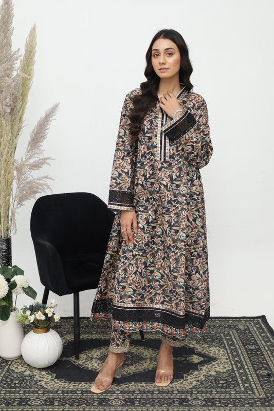 Embroidered | Frocks | Khaddar