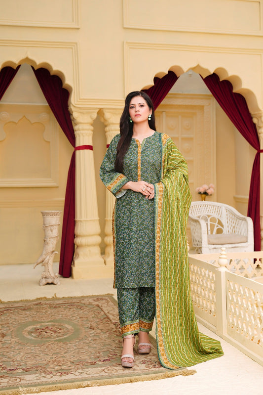 Printed | Khaddar | 3PC