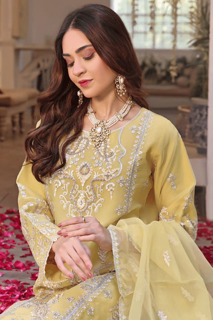 DL Mayal Organza-3PC