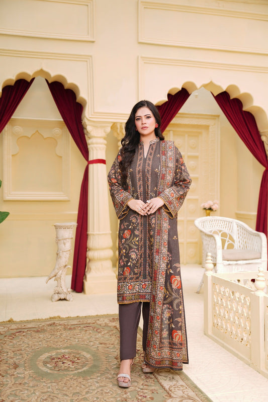 Printed | Khaddar | 3PC