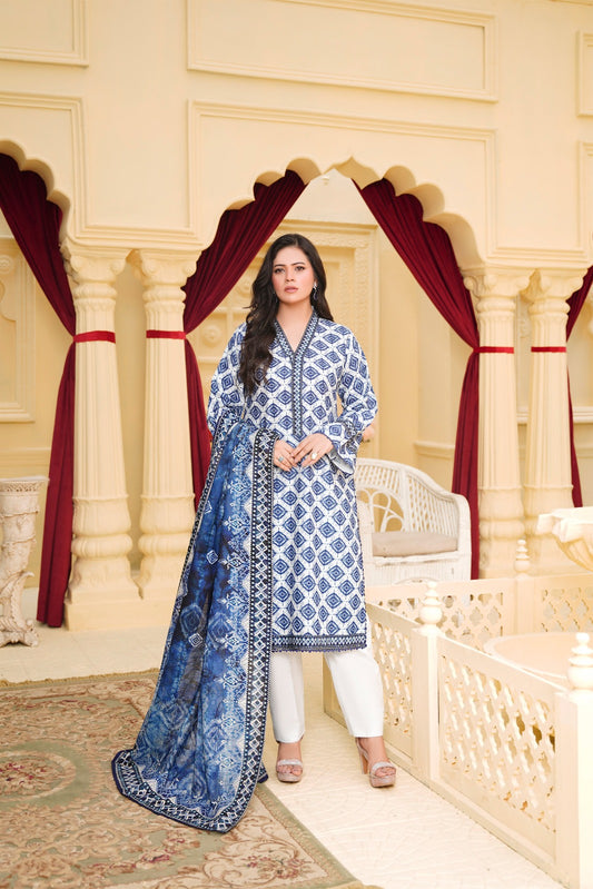 Printed | Khaddar | 3PC