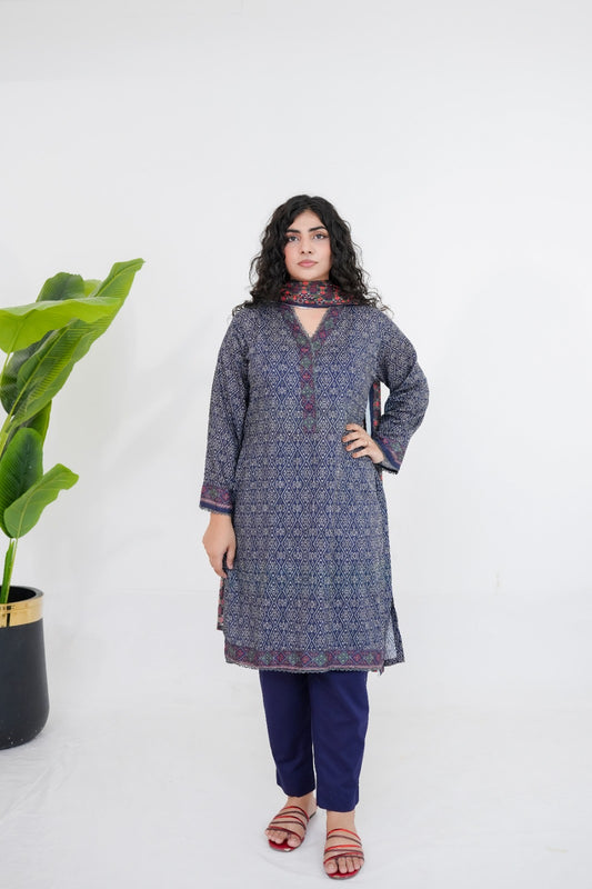 Bin Saeed Digital Printed Lawn 3PC