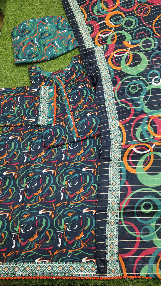 Bin Saeed Digital Printed Lawn 3PC