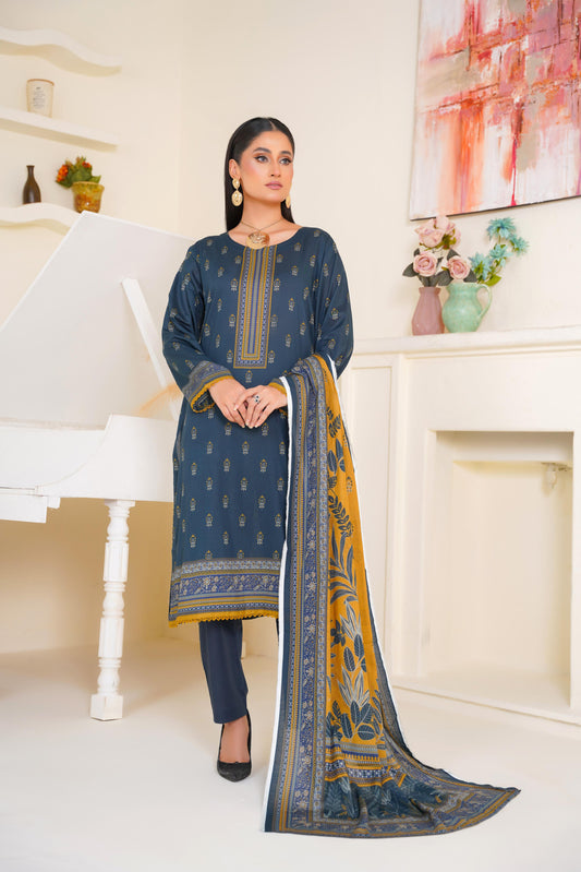 Bin Saeed Digital Printed Lawn 3PC