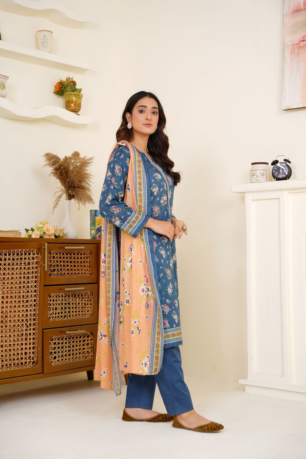 Bin Saeed Digital Printed Lawn 3PC