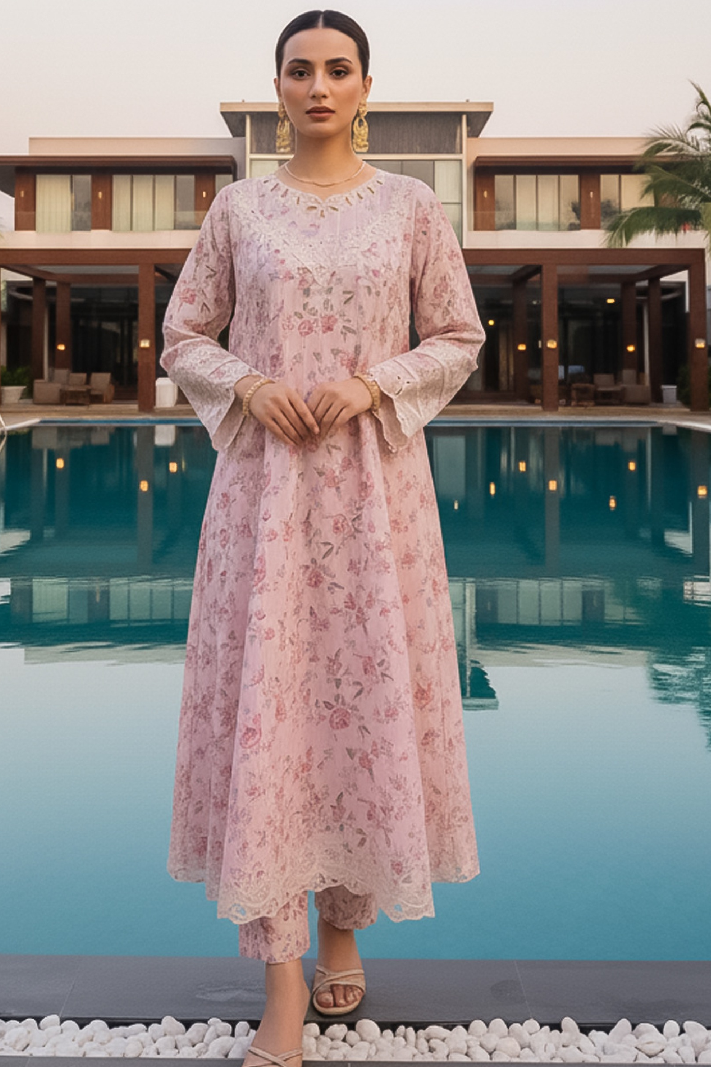 Orlina | Dressline | Emb Bana Dora-3PC