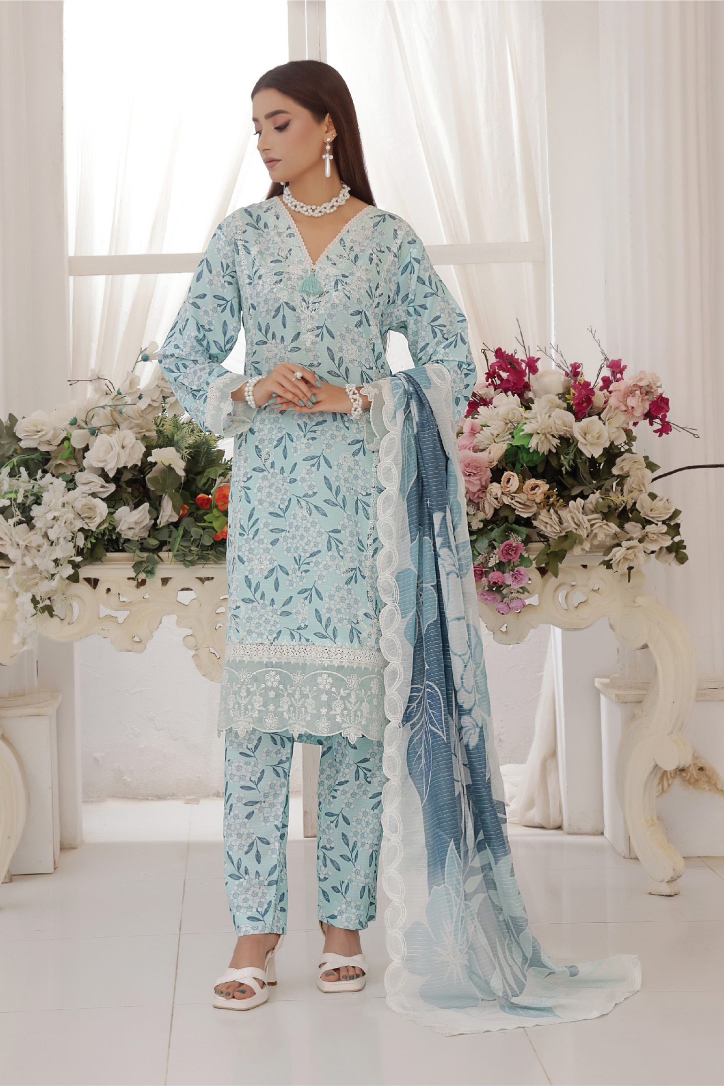 Zarnaz | Dressline | Emb Viscose - 3PC