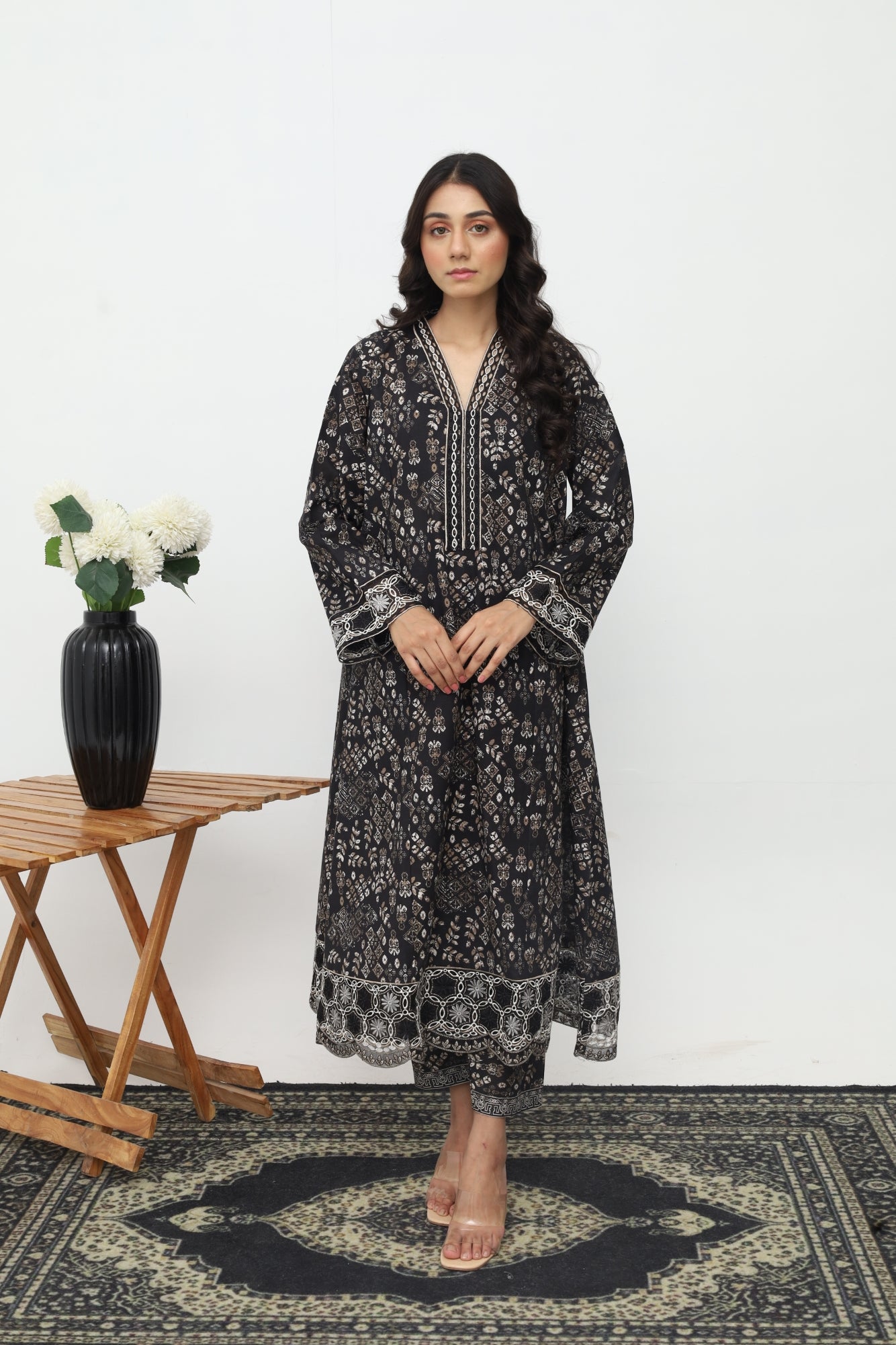 Embroidered | Frocks | Khaddar