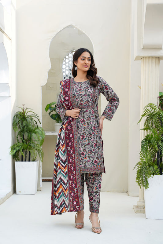 Bin Saeed | Printed | Khaddar | 3PC