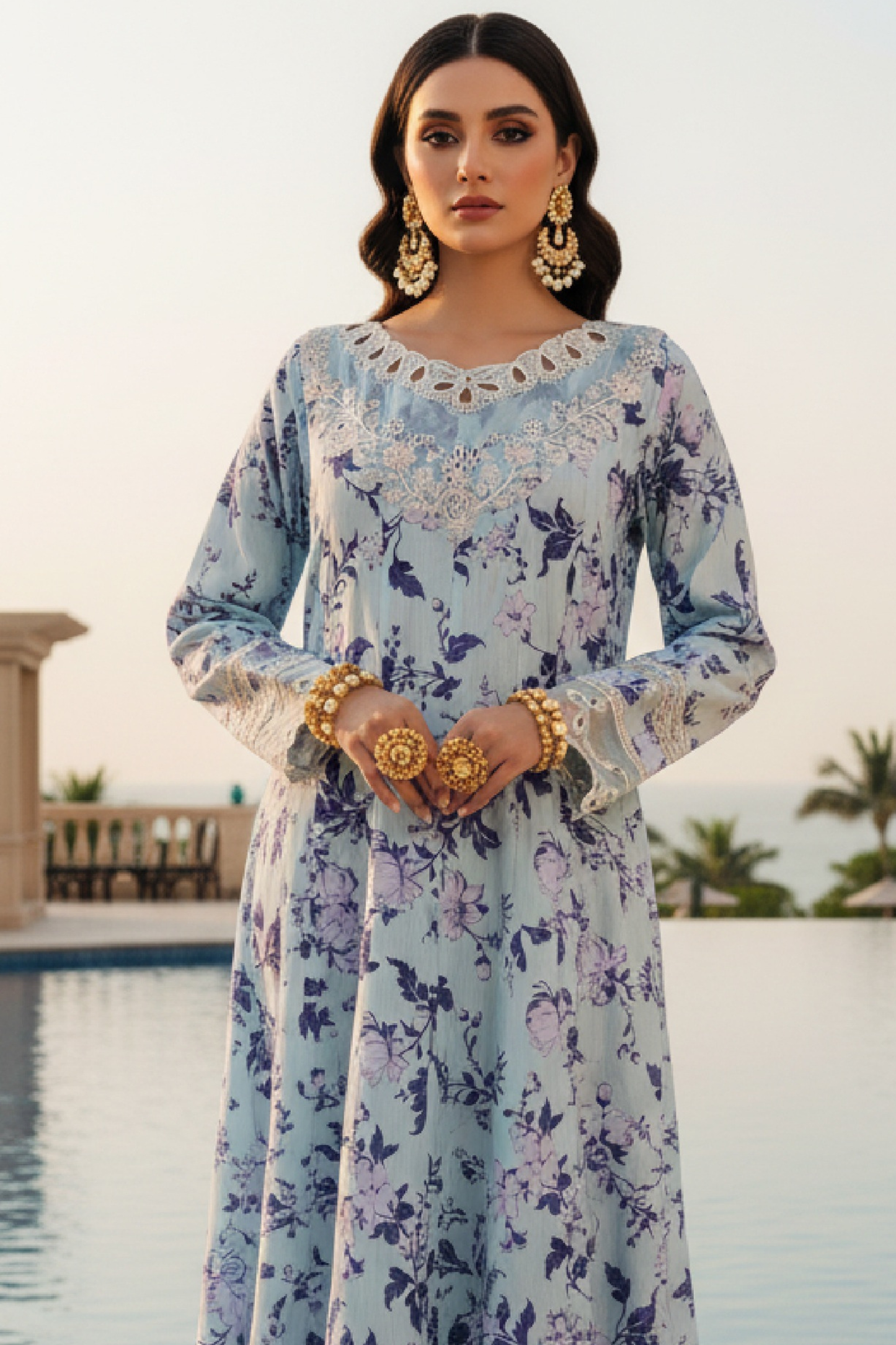 Orlina | Dressline | Emb Bana Dora-3PC