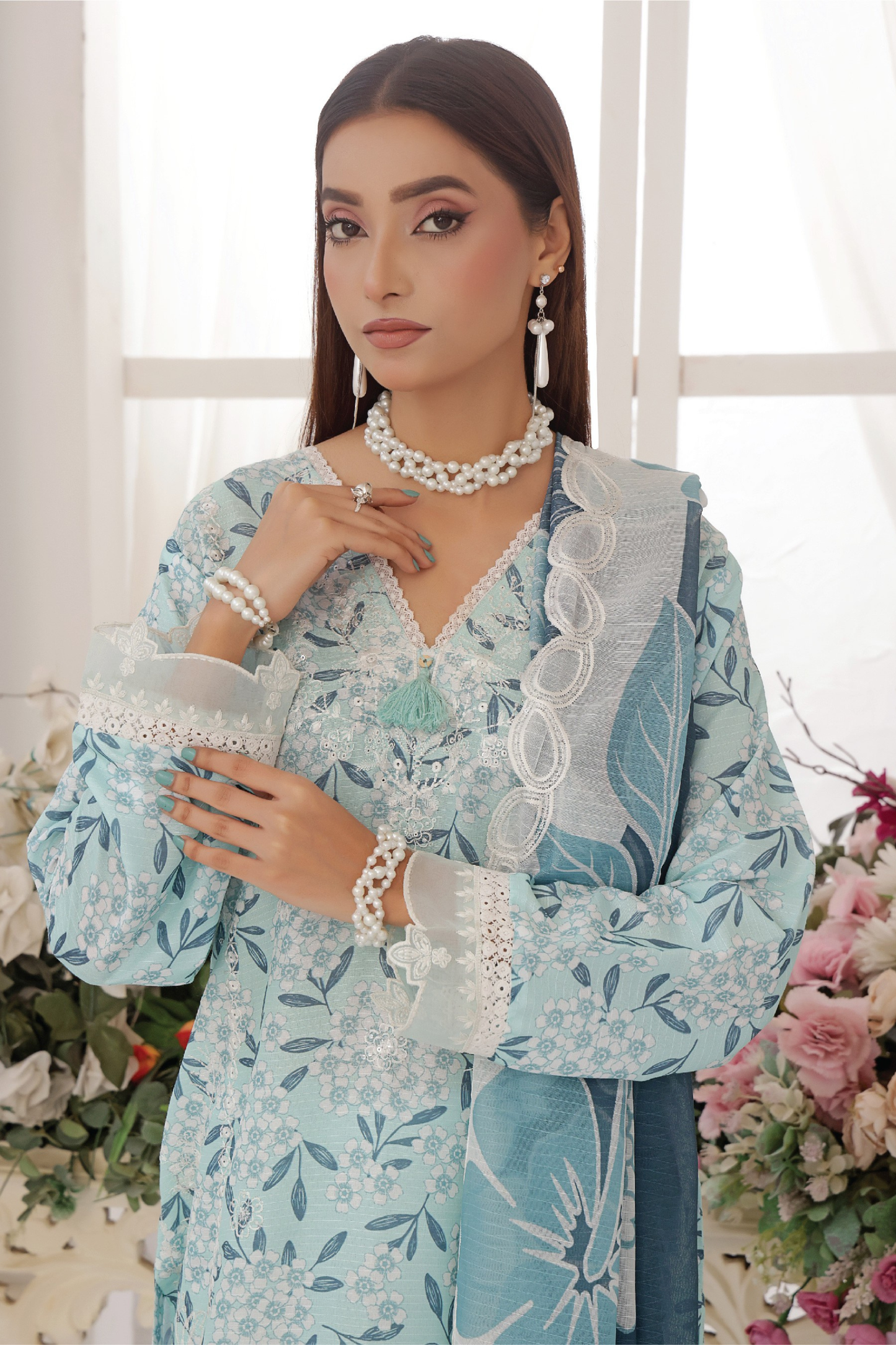 Zarnaz | Dressline | Emb Viscose - 3PC