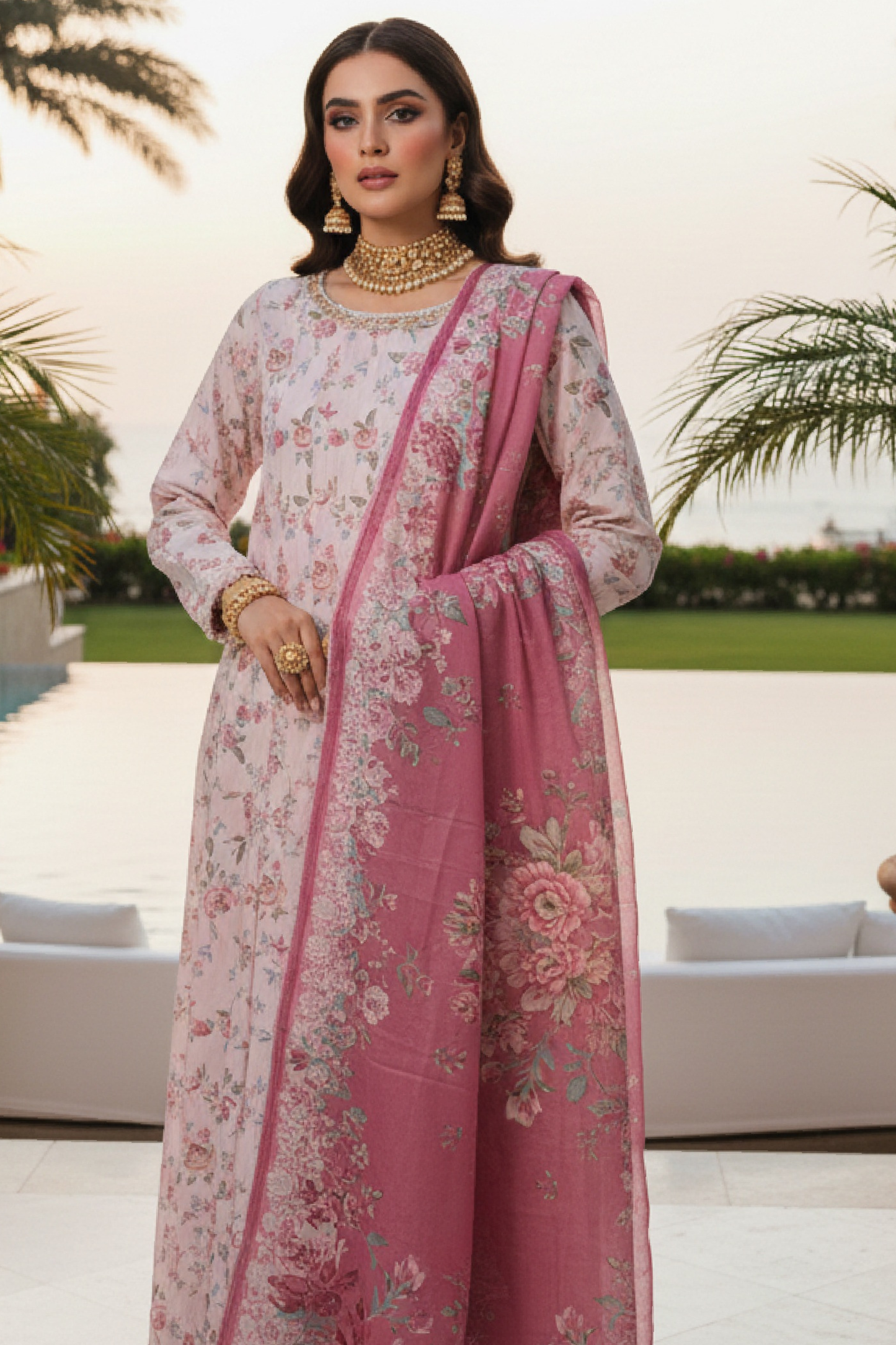 Orlina | Dressline | Emb Bana Dora-3PC