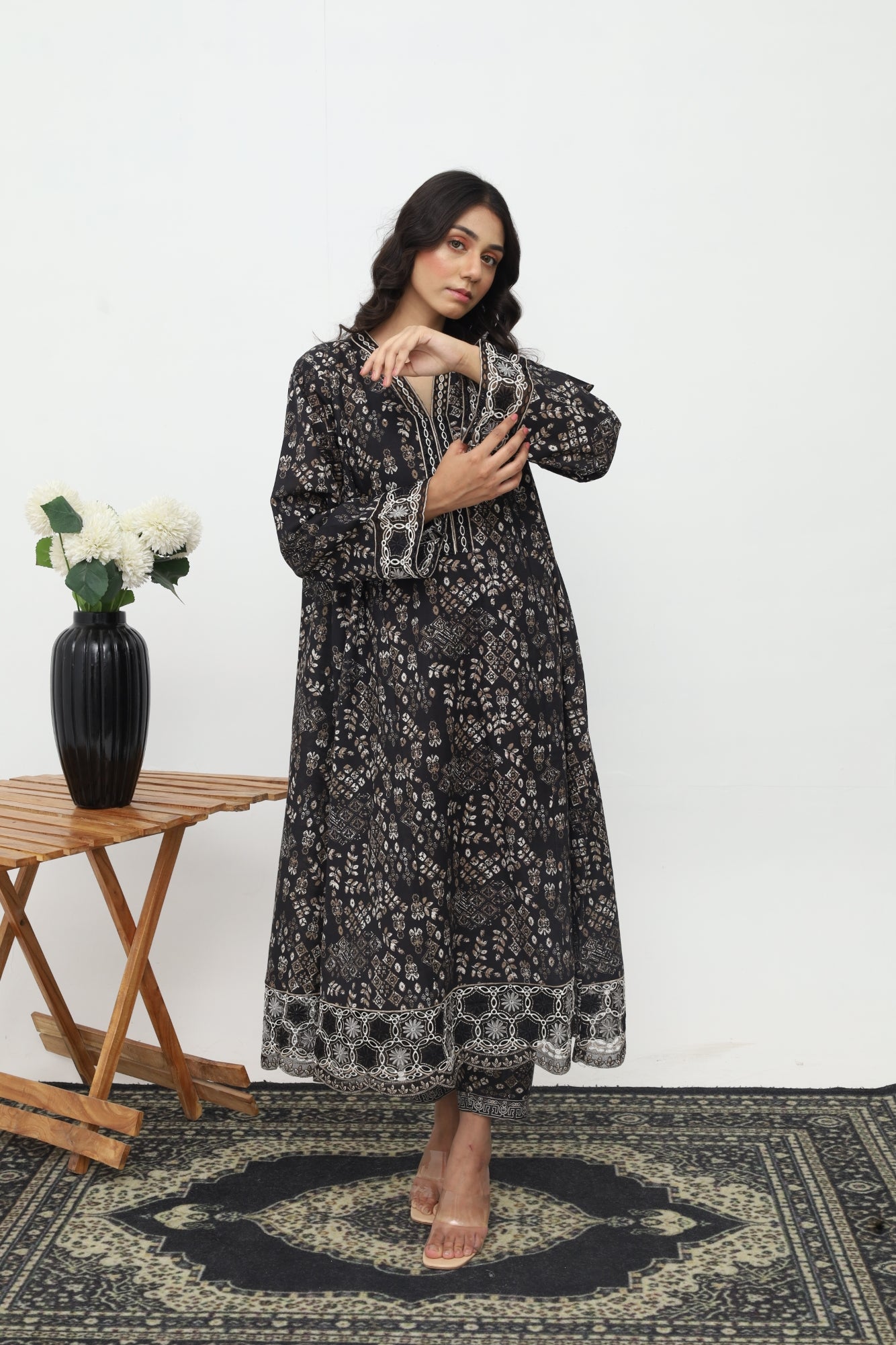 Embroidered | Frocks | Khaddar