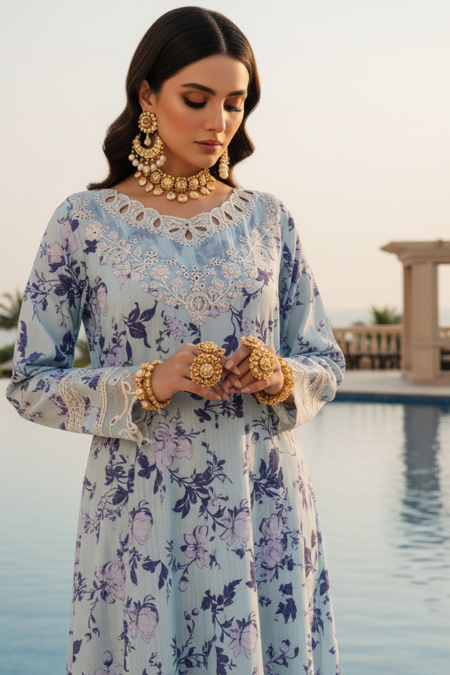 Orlina | Dressline | Emb Bana Dora-3PC