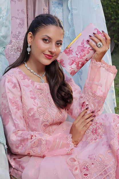 Organza Embroidered 3PC