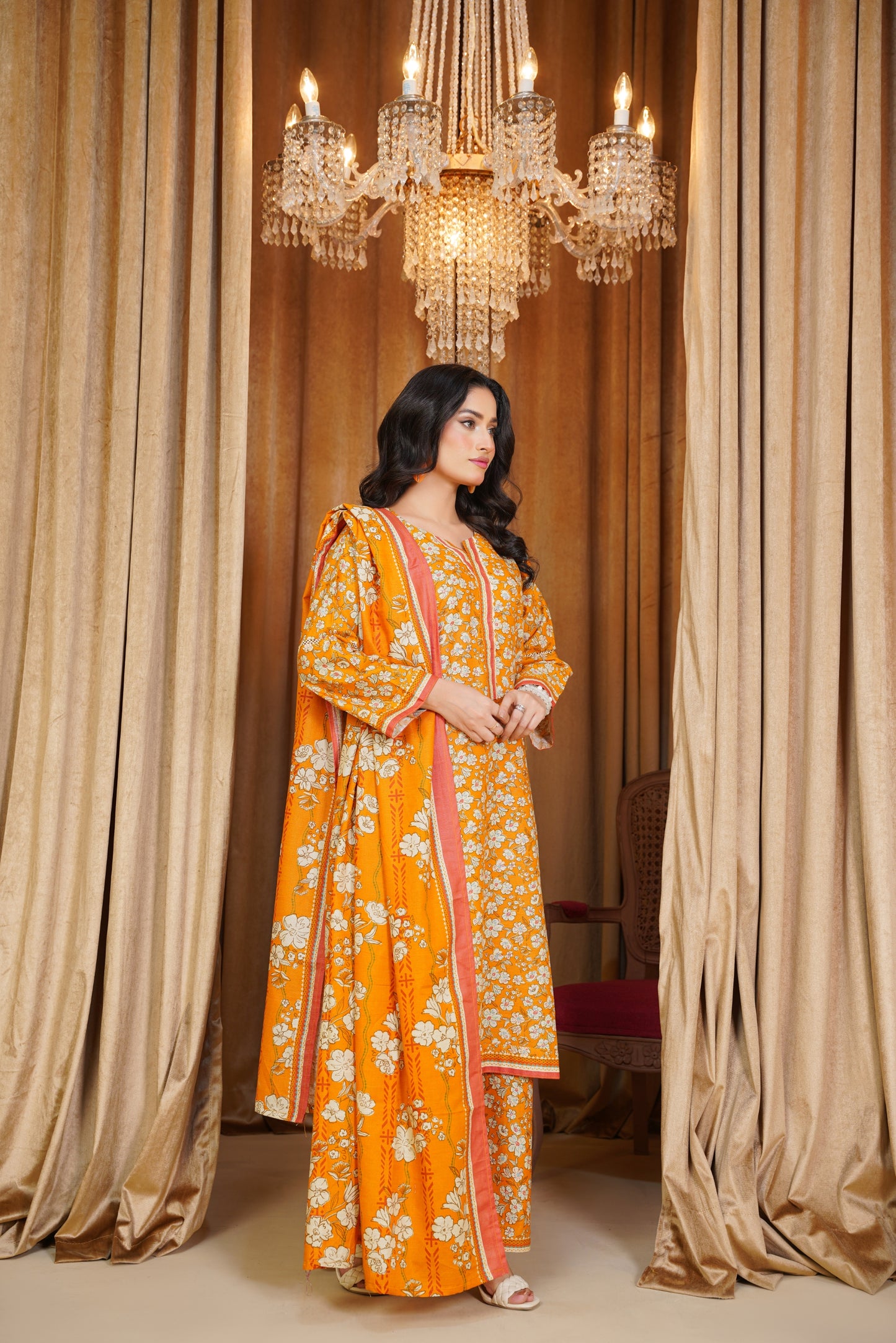 Bin Saeeed Digital Printed Khaddar 3PC