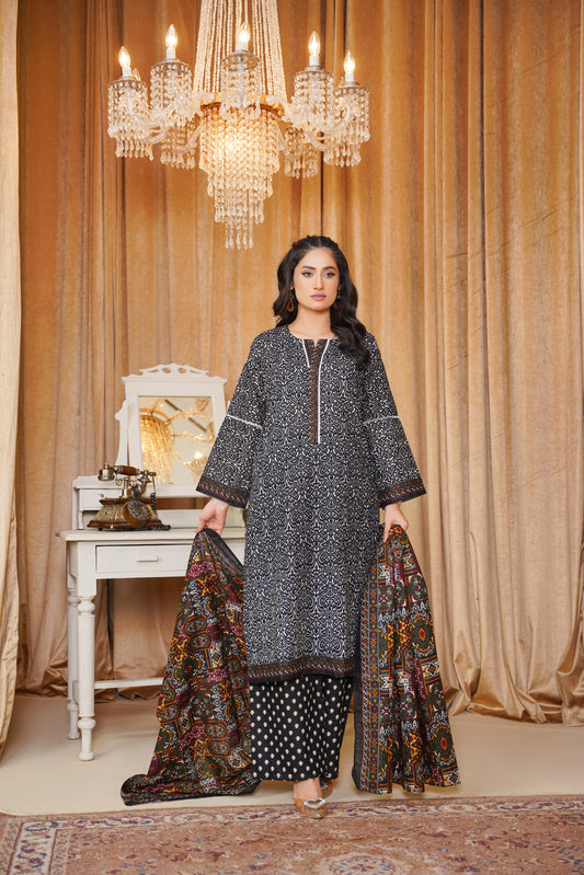 Printed | Khaddar | 3PC