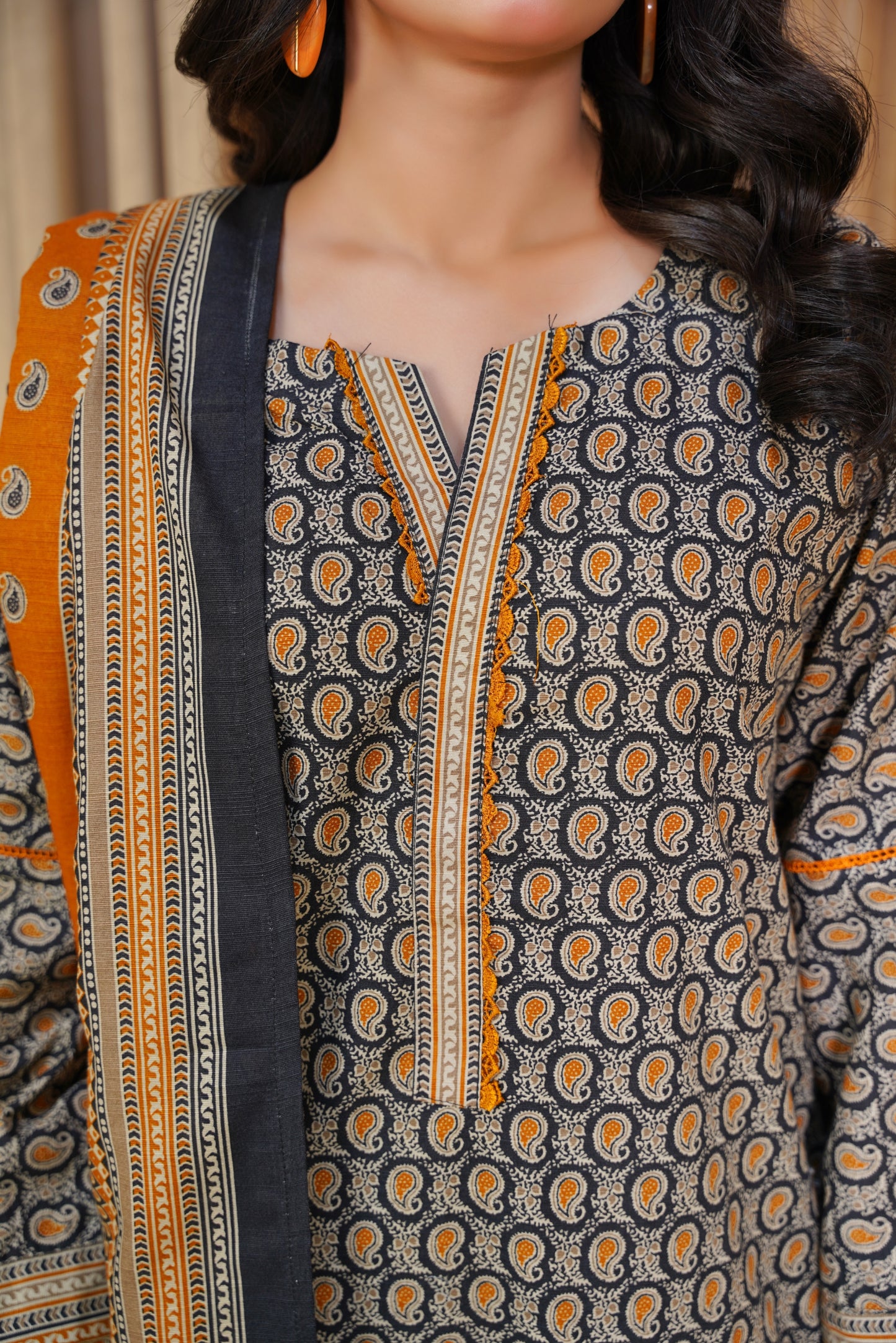 Bin Saeeed Digital Printed Khaddar 3PC