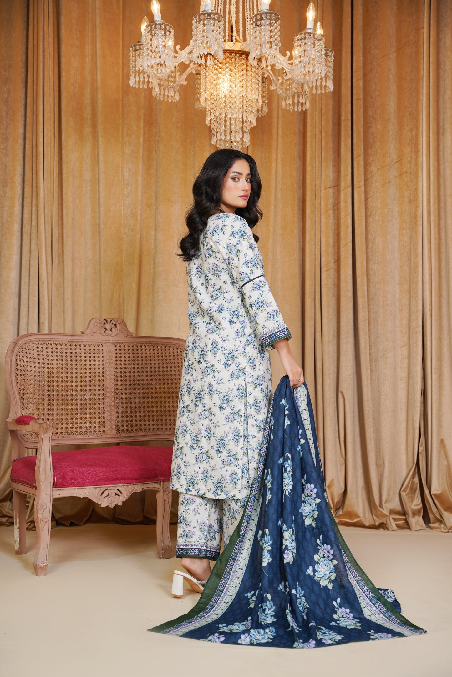 Bin Saeeed Digital Printed Khaddar 3PC