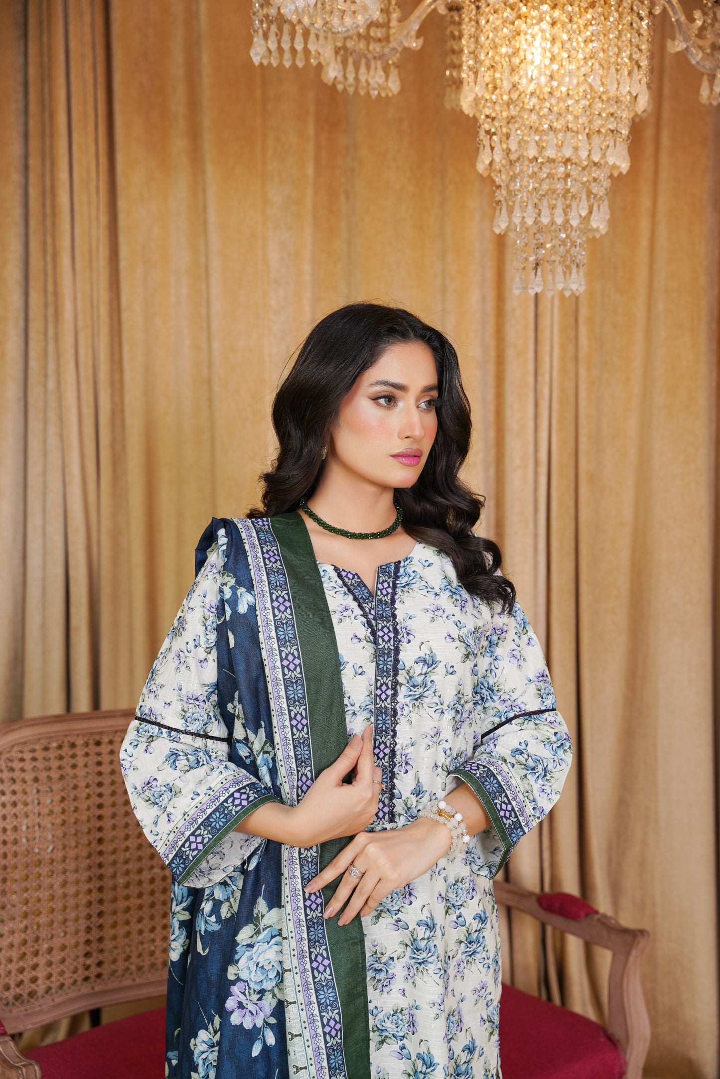 Bin Saeeed Digital Printed Khaddar 3PC