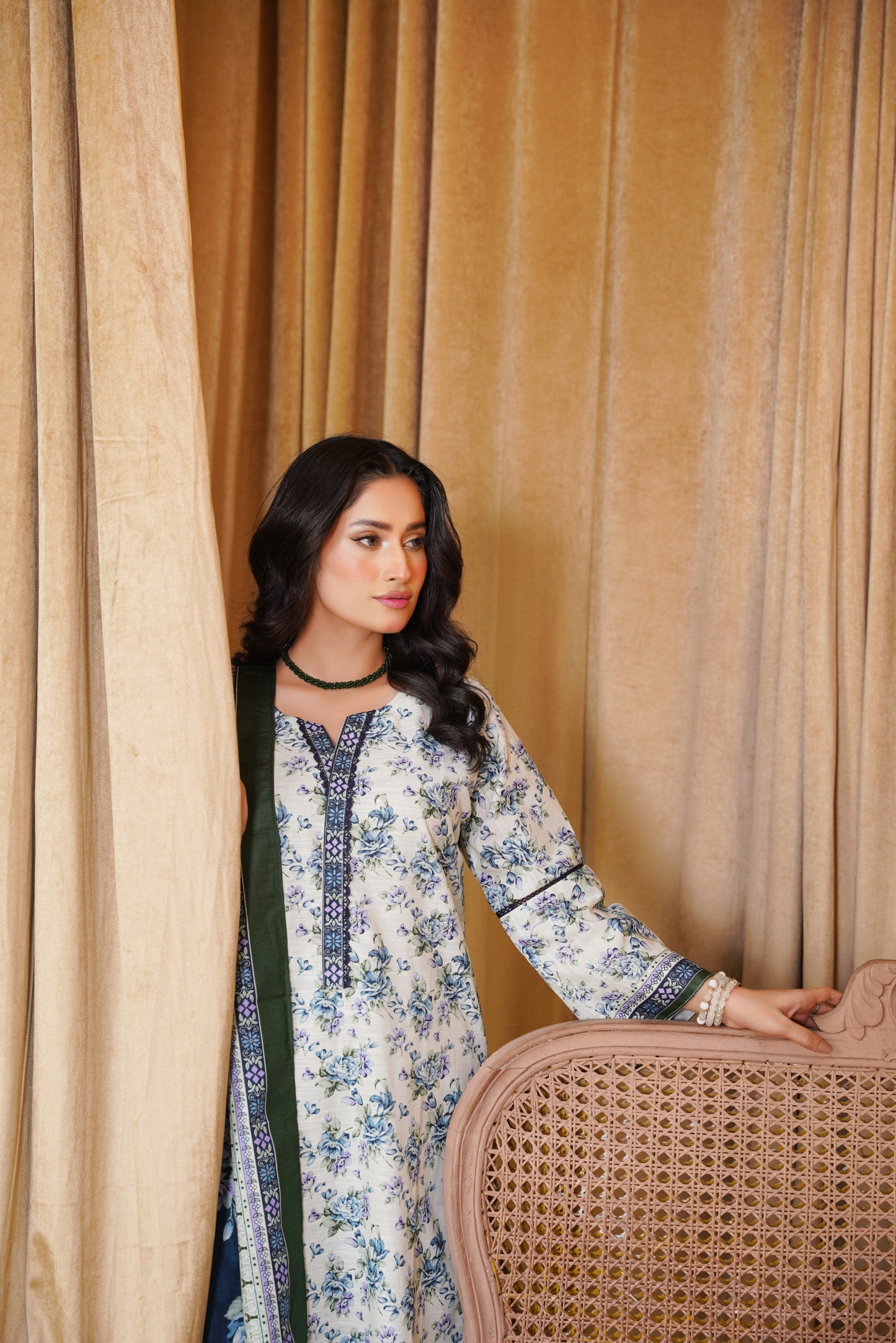 Bin Saeeed Digital Printed Khaddar 3PC
