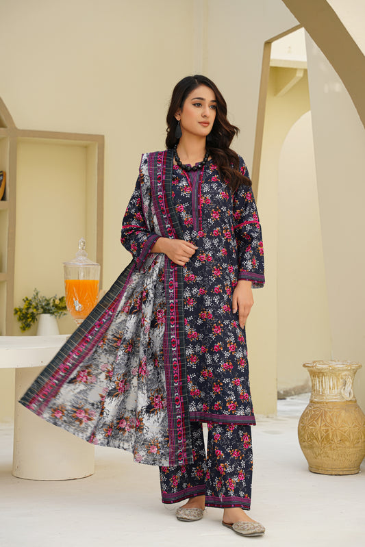 Printed | Khaddar | 3PC