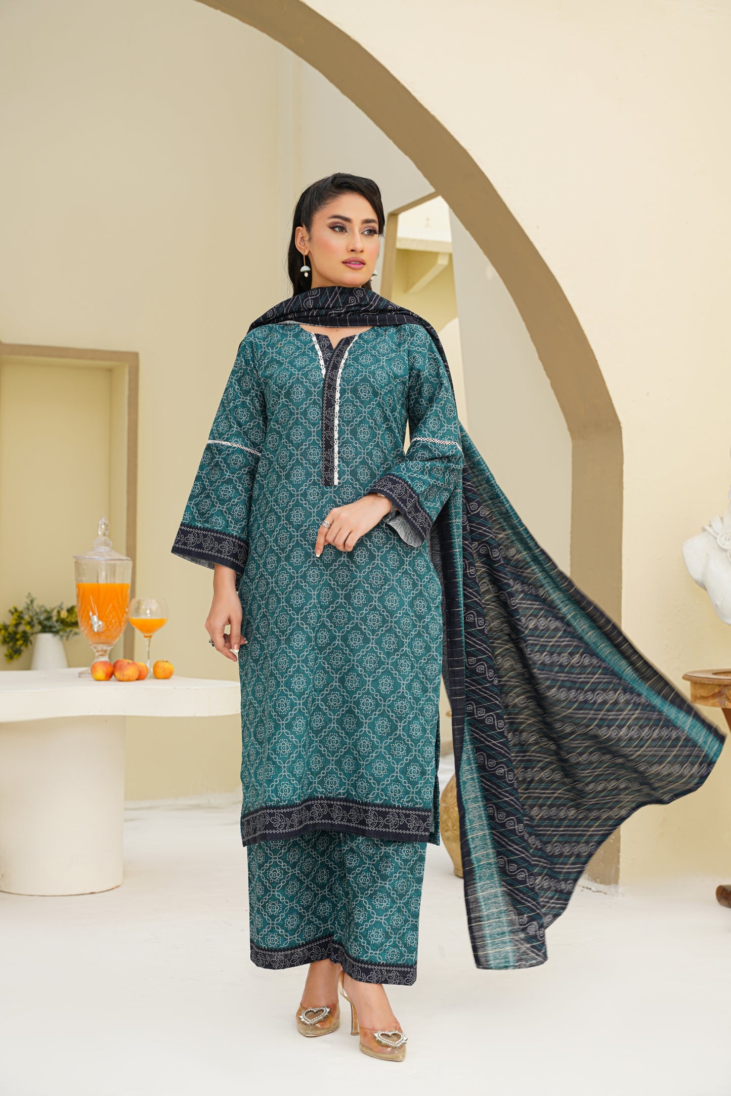 Printed | Khaddar | 3PC