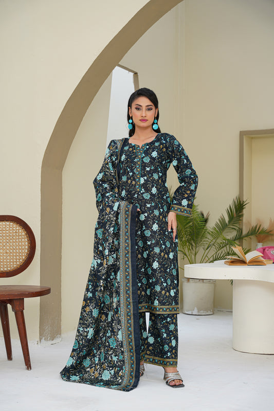 Printed | Khaddar | 3PC