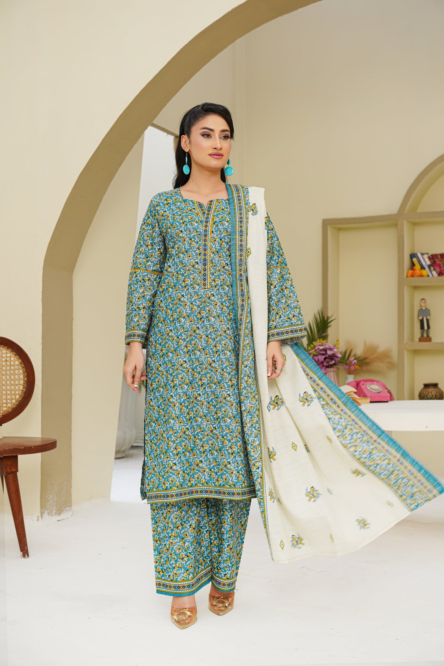 Printed | Khaddar | 3PC