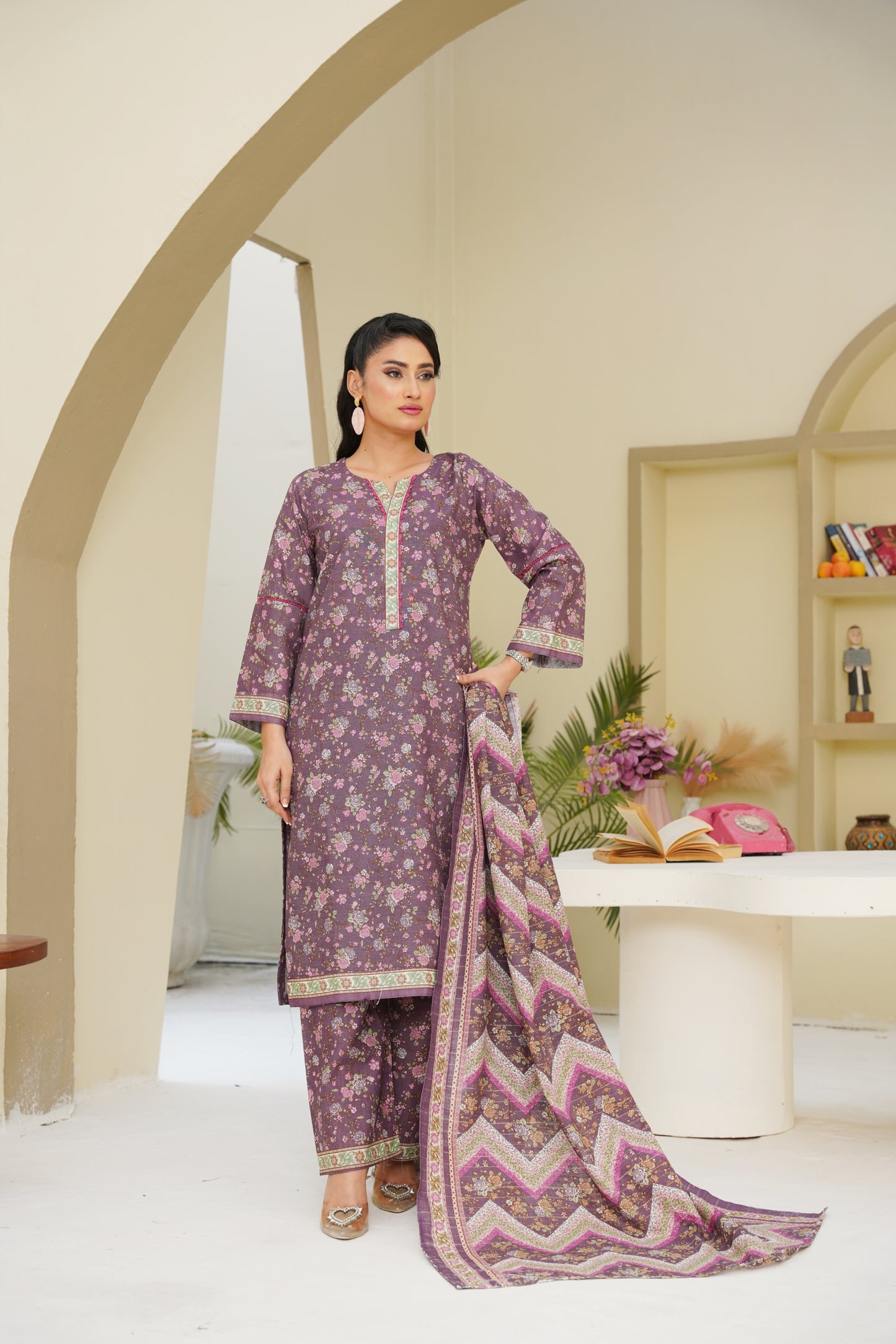 Printed | Khaddar | 3PC