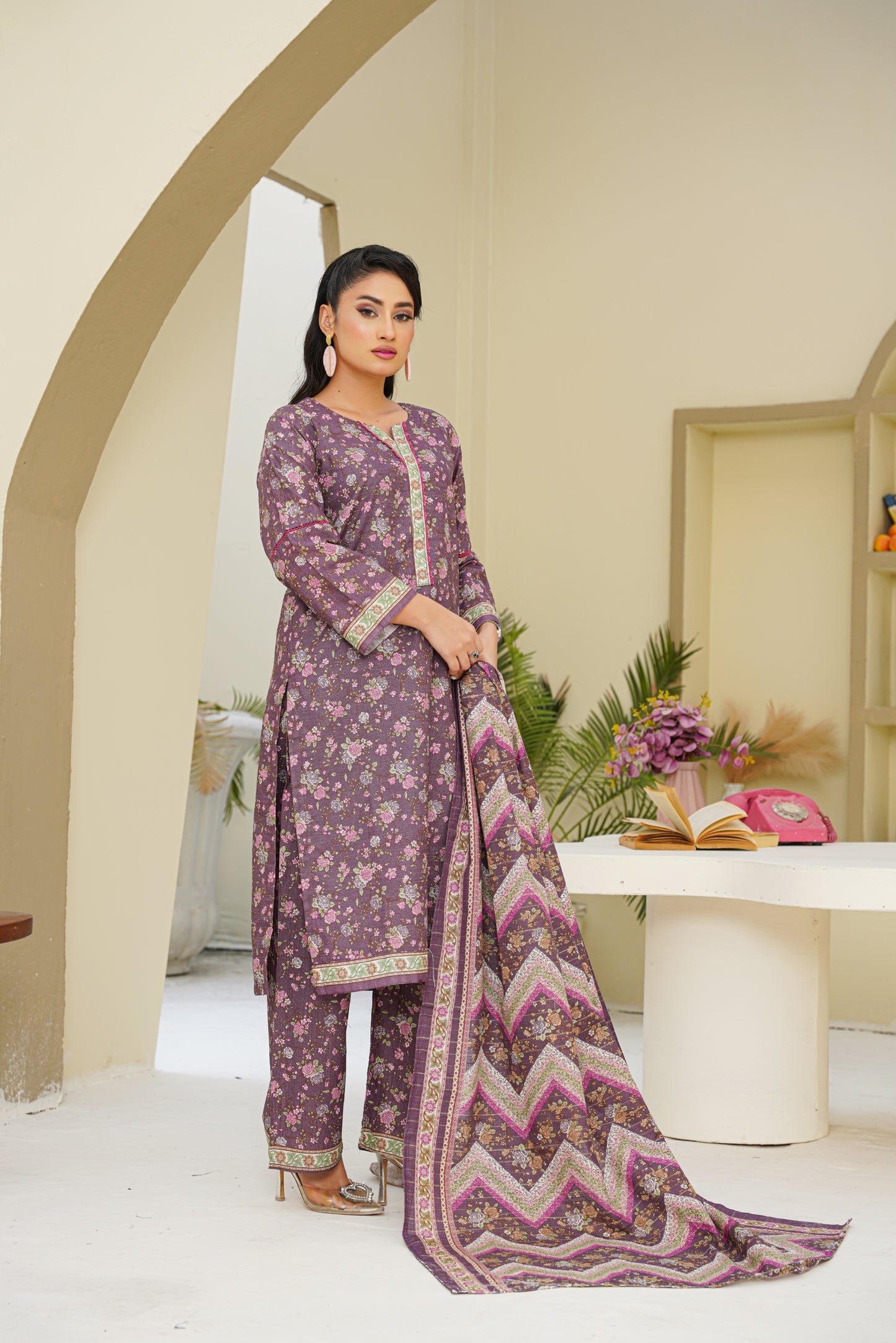 Printed | Khaddar | 3PC