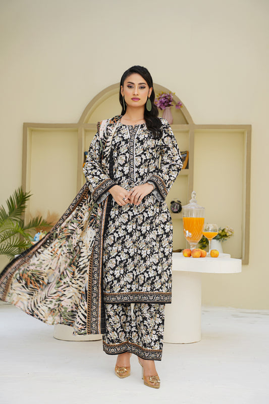 Printed | Khaddar | 3PC