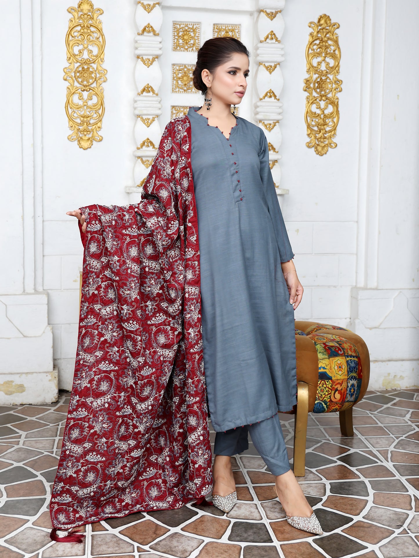 Bareeze | Embroidered | Dhanak