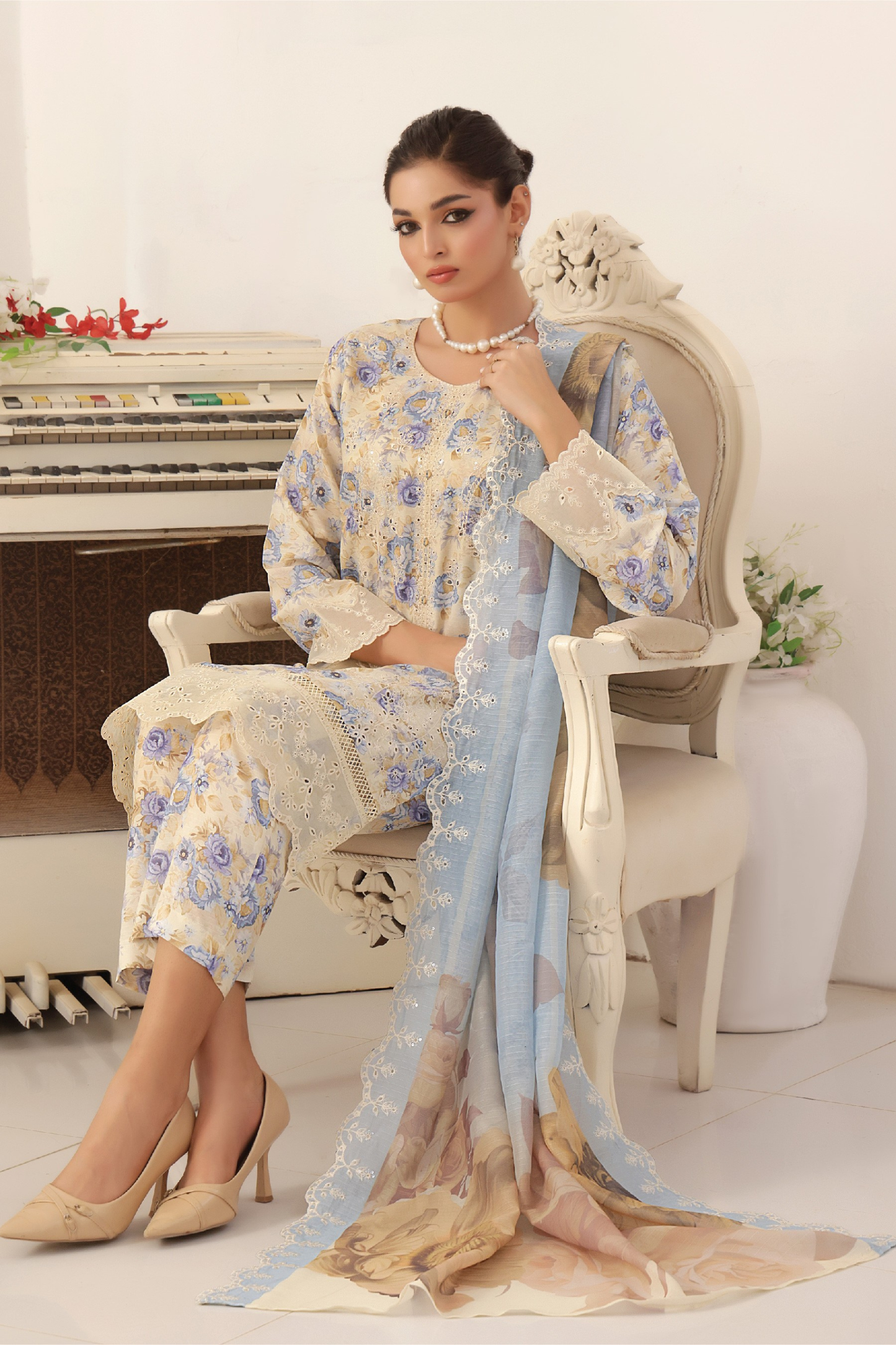 Zarnaz | Dressline | Emb Viscose - 3PC