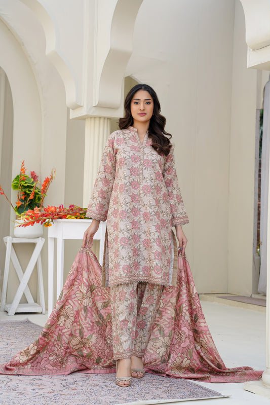 Bin Saeed | Printed | Khaddar | 3PC