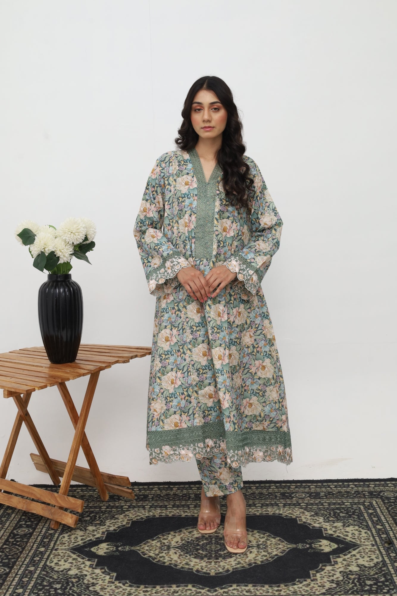 Embroidered | Frocks | Khaddar