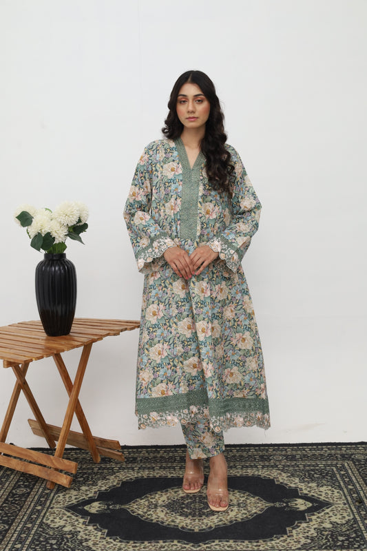 Embroidered | Frocks | Khaddar
