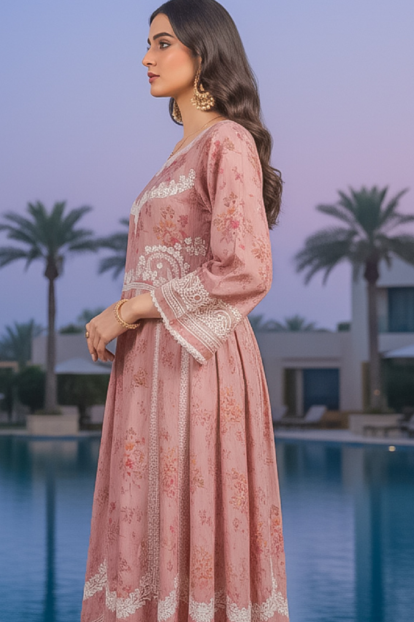 Orlina | Dressline | Emb Bana Dora-3PC