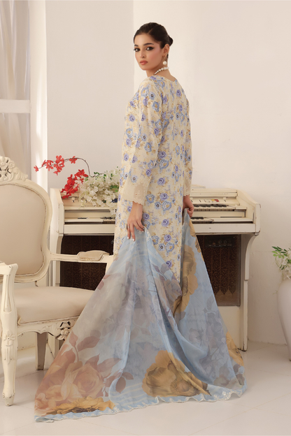 Zarnaz | Dressline | Emb Viscose - 3PC