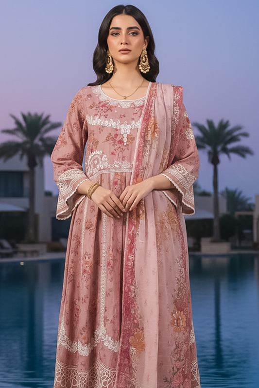 Orlina | Dressline | Emb Bana Dora-3PC