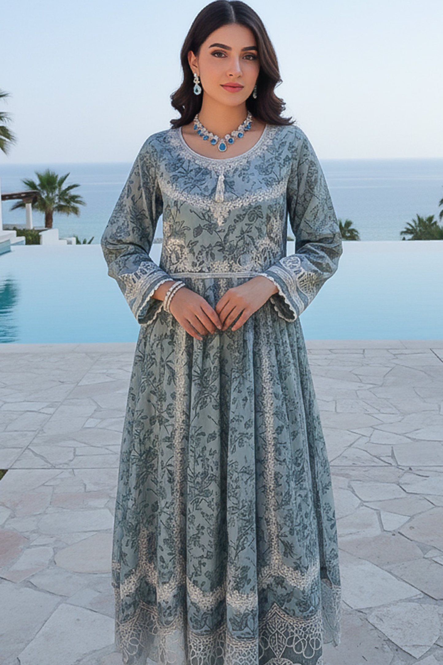 Orlina | Dressline | Emb Bana Dora-3PC