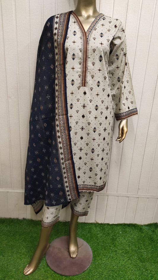 Bin Saeed | Printed Lawn |  3PC