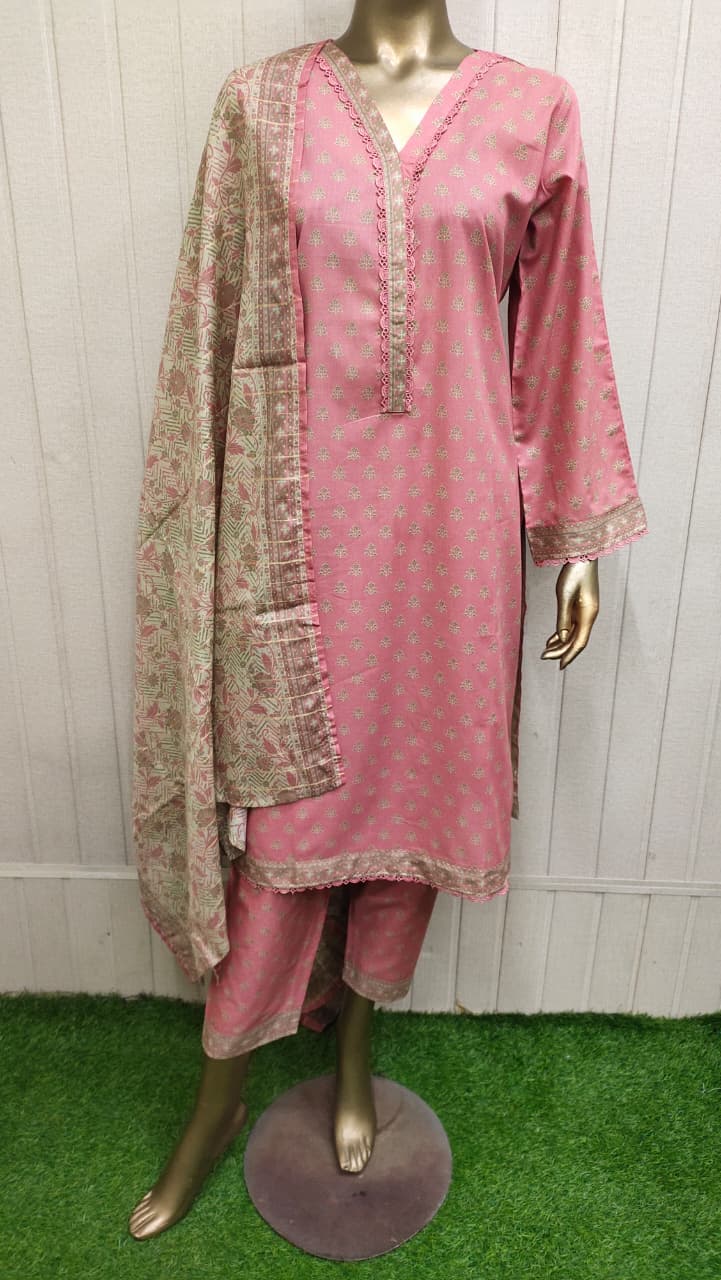 Bin Saeed | Printed Lawn |  3PC
