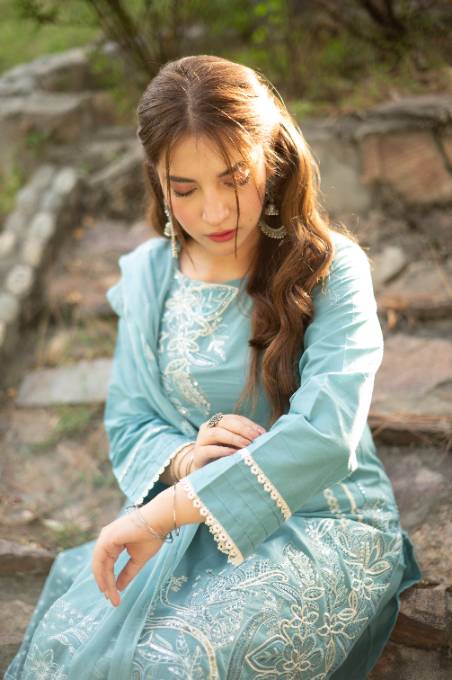 Elsa Emb Lawn-3PC