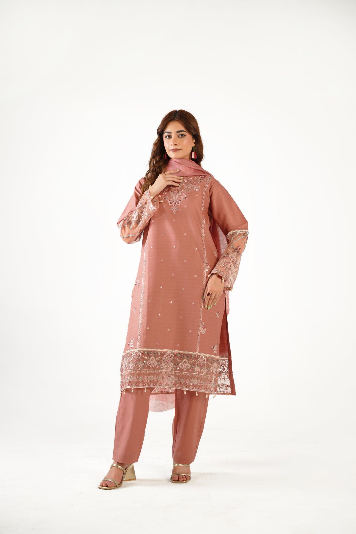 Limelight Fancy Jacquard Cotton Emb 3PC